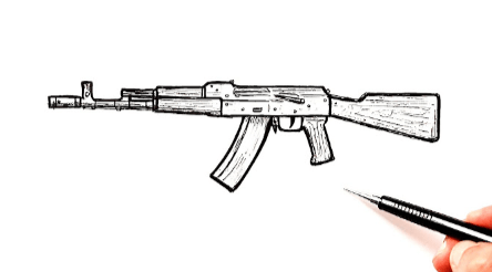 Drawing:6kah4kgsj88= Gun